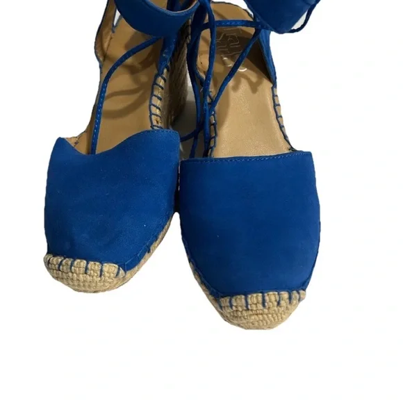 Franco Sarto Vibrant Blue Espadrilles - Picture 2 of 6